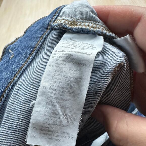 Madewell 9" Mid Rise Skinny Leg Stretch Casual Everyday Classic Denim Jeans 27 - Picture 15 of 15